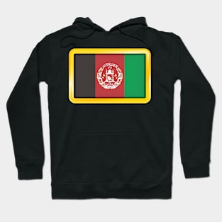 Country Flag of Afghanistan Hoodie